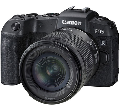 Canon EOS RP Mirrorless + RF24-105mm f/4-7 Kit + $150 Cashback via Redemption