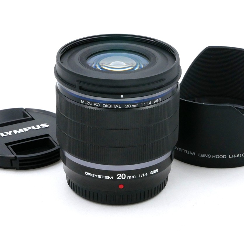 OM System AF 20mm F/1.4 Pro lens for Micro 4/3s
