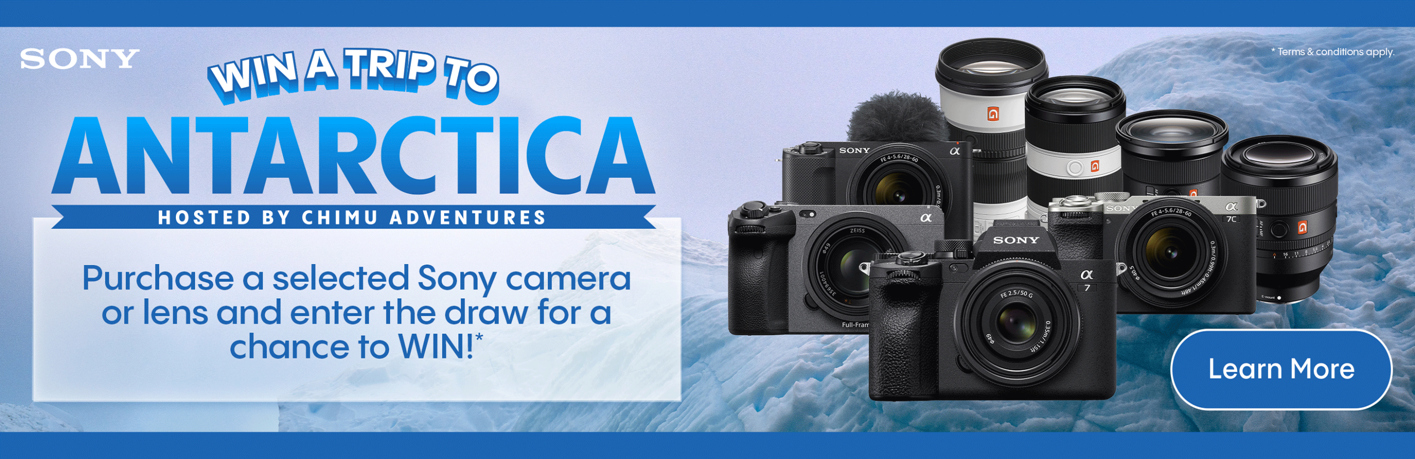 Sony Win A Trip to Antartica