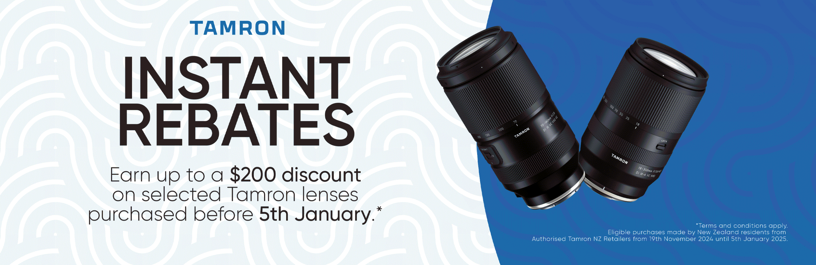 Tamron Summer Instant Rebate