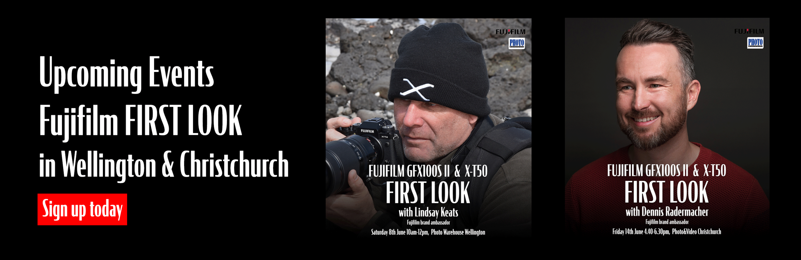 FIRST LOOK - FUJIFILM EVENTS