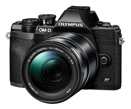 Olympus E-M10 Mark IV with 14-150mm Lens Black +$50 Cashback