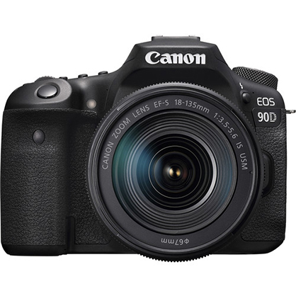 Canon EOS 90D DSLR Camera with 18-135mm + $100 Cashback via Redemption