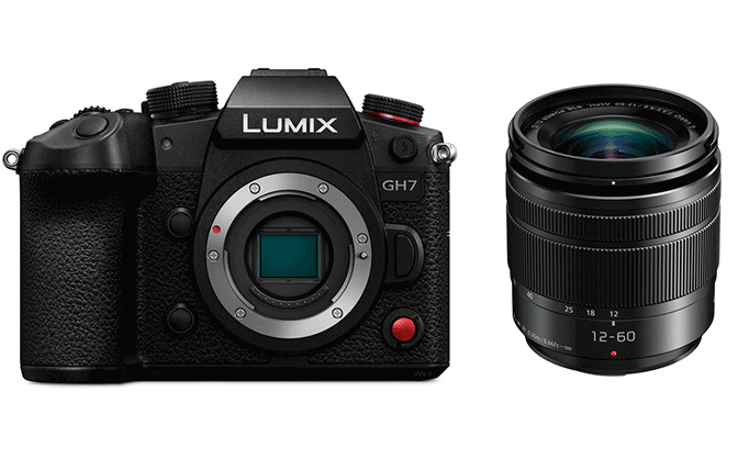 Panasonic Lumix GH7 Mirrorless Camera with 12-60mm f/3.5-5.6 Lumix Lens