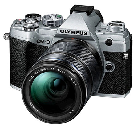Olympus E-M10 Mark IV with 14-150mm Lens Silver +$50 Cashback