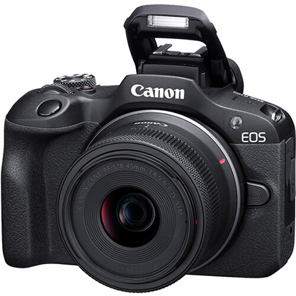 Canon EOS R100 Mirrorless Camera with 18-45mm Lens + $100 Gift Voucher