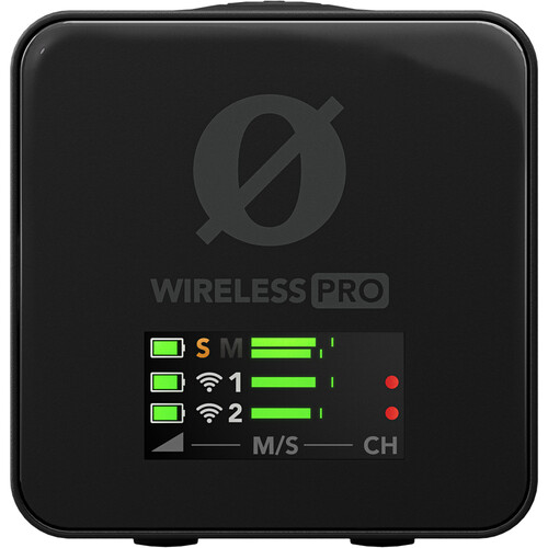 RODE Wireless PRO 2-Person Wireless Microphone System/Recorder