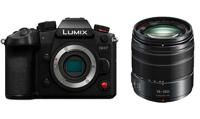 Panasonic Lumix GH7 Mirrorless Camera with 14-140mm II Lens