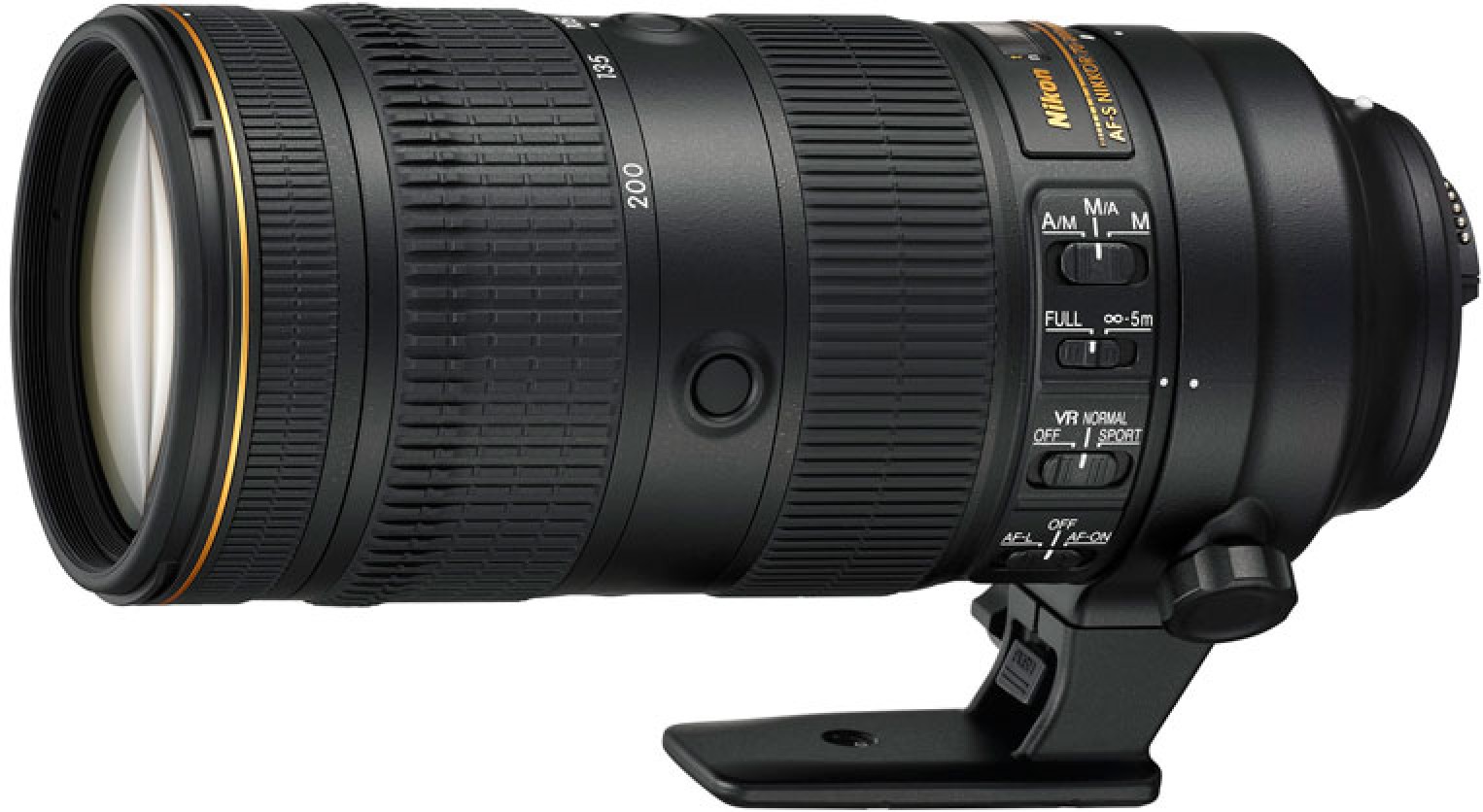 Nikon AF-S NIKKOR 70-200mm f2.8E FL ED VR Lens