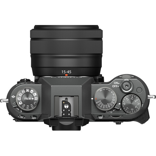 1022703_B.jpg - FUJIFILM X-T50 Mirrorless Camera with 15-45mm f/3.5-5.6 Lens (Charcoal Silver)