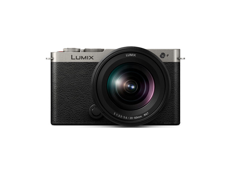 1022723_C.jpg - Panasonic Lumix S9 Mirrorless Camera with S 20-60mm f/3.5-5.6 Lens (Silver)
