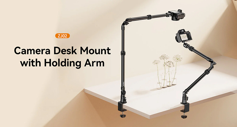 Ulanzi ZJ02 Desk Stand with Holding Arm