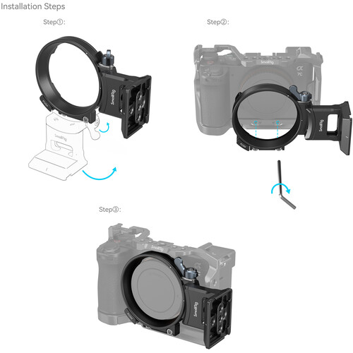 1023903_C.jpg - SmallRig Horizontal-to-Vertical Mounting Plate for Sony A7C II and A7CR 4424