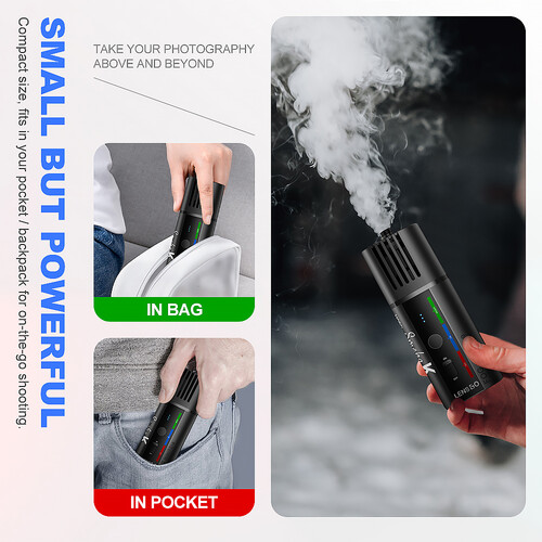 1023923_E.jpg - LENSGO Smoke K All-in-One Handheld Mini Fog Machine (30W)