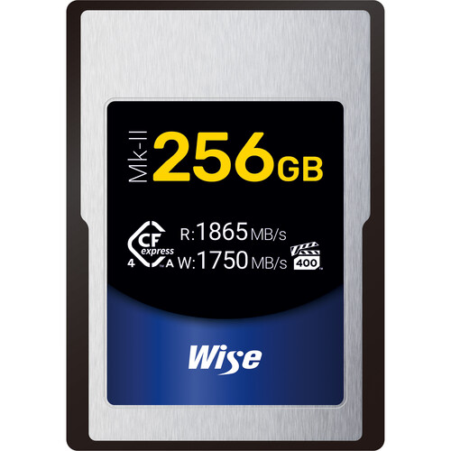 Wise 256GB CFexpress 4.0 Type A Mark-II Memory Card