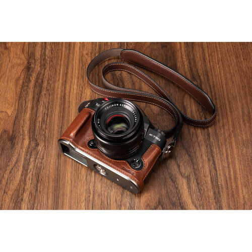 SmallRig Leather Half Case Kit for FUJIFILM X-T50 (Brown) 4710