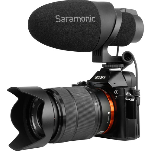 1023734_B.jpg - Saramonic CamMic Camera-Mount Shotgun Microphone