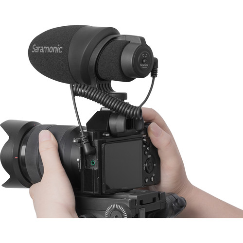 1023734_C.jpg - Saramonic CamMic Camera-Mount Shotgun Microphone