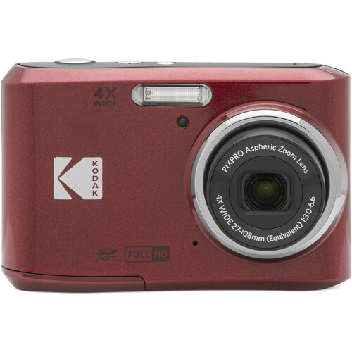 Kodak FZ45 Digital Zoom Camera Red