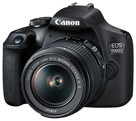 Canon EOS 1500D with EF-S18-55 III lens  + $100 Gift Voucher