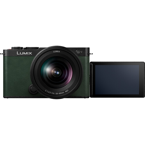 1022725_B.jpg - Panasonic Lumix S9 Mirrorless Camera with S 20-60mm f/3.5-5.6 Lens (Olive Green)