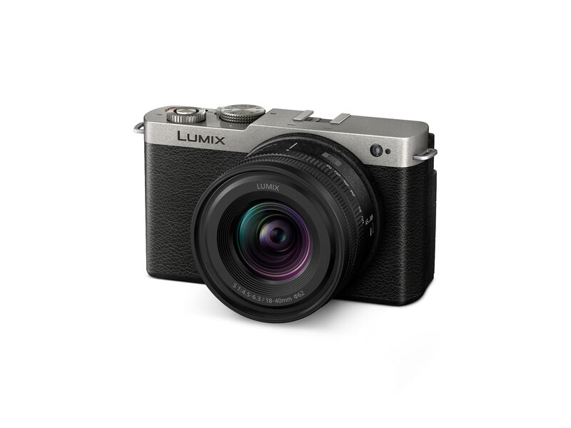 Panasonic Lumix S9 Mirrorless Camera with 18-40mm f/4.5-6.3 Lens (Silver)