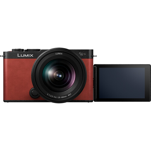 1022726_C.jpg - Panasonic Lumix S9 Mirrorless Camera with S 20-60mm f/3.5-5.6 Lens (Crimson Red)