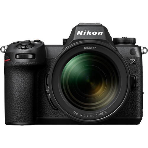 Nikon Z6 III Mirrorless Camera with 24-70mm f/4 S Lens + Bonus Original Battery