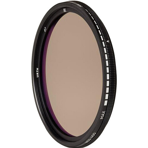 Urth ND2-400 (1-8.65 Stop) Variable ND Lens Filter (67mm)