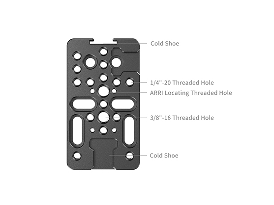 1023646_A.jpg - SmallRig Multifunctional Cheese Mount Plate 4887