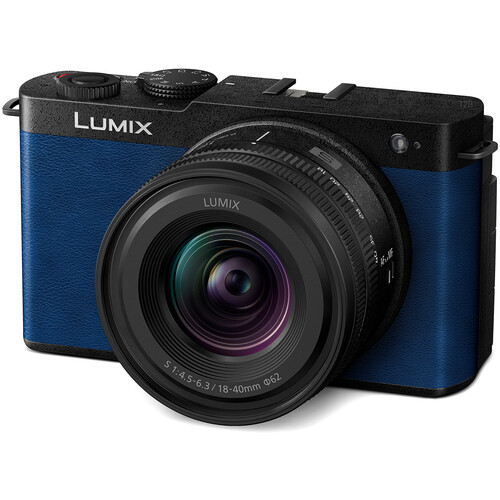 Panasonic Lumix S9 Mirrorless Camera with 18-40mm f/4.5-6.3 Lens (Night Blue)