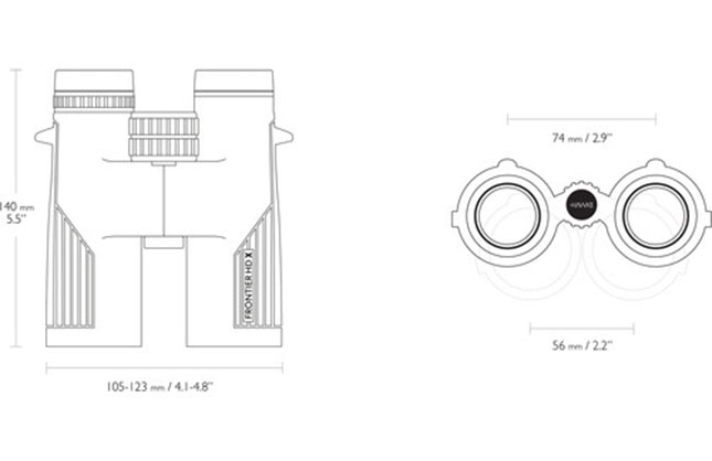 Hawke frontier hd x hot sale 8x42