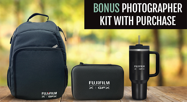 Fujifilm Bonus Photographer Kit with Purchase