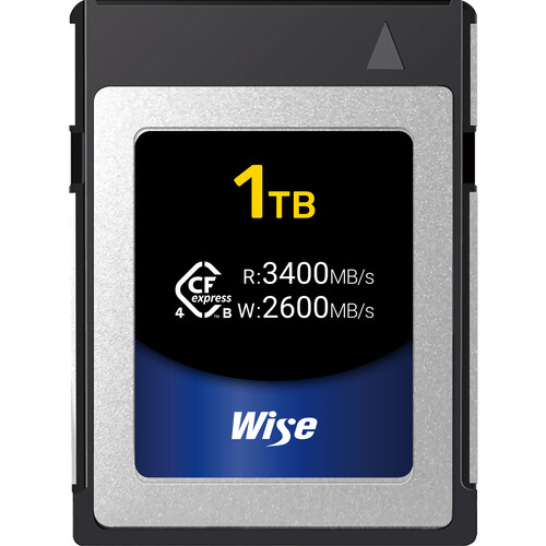 Wise 1TB CFexpress 4.0 Type B Memory Card