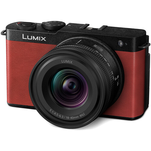 Panasonic Lumix S9 Mirrorless Camera with 18-40mm f/4.5-6.3 Lens (Crimson Red)