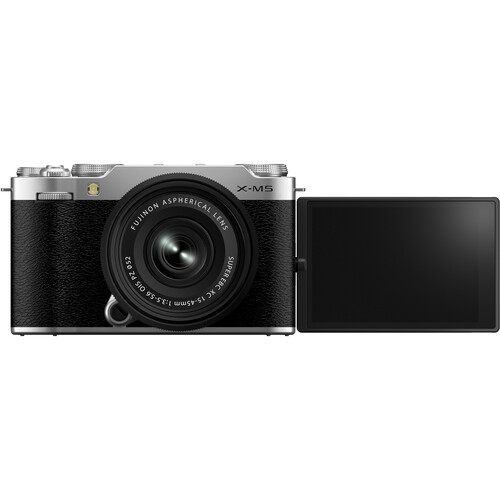 1023848_E.jpg - FUJIFILM X-M5 Mirrorless Camera with XC 15-45mm f/3.5-5.6 Lens (Silver)