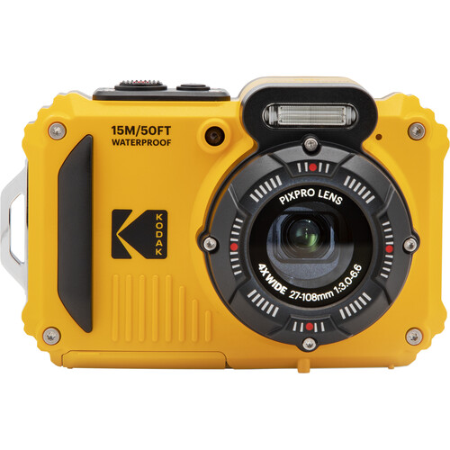 Kodak WPZ2 Waterproof Camera Yellow