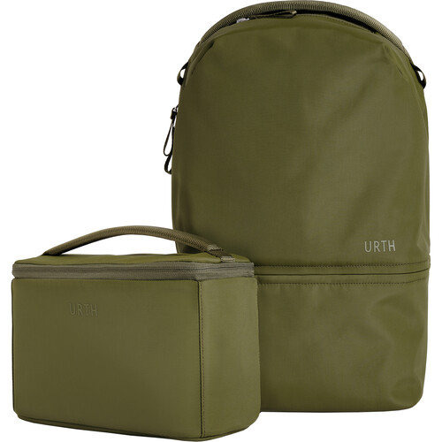 Urth Arkose 20L Backpack with Camera Insert (Green)