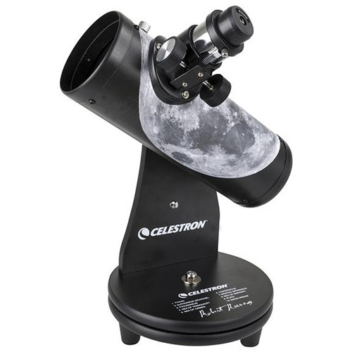 Celestron FirstScope 76mm f/4 Signature Series Moon Alt-Az Reflector Telescope