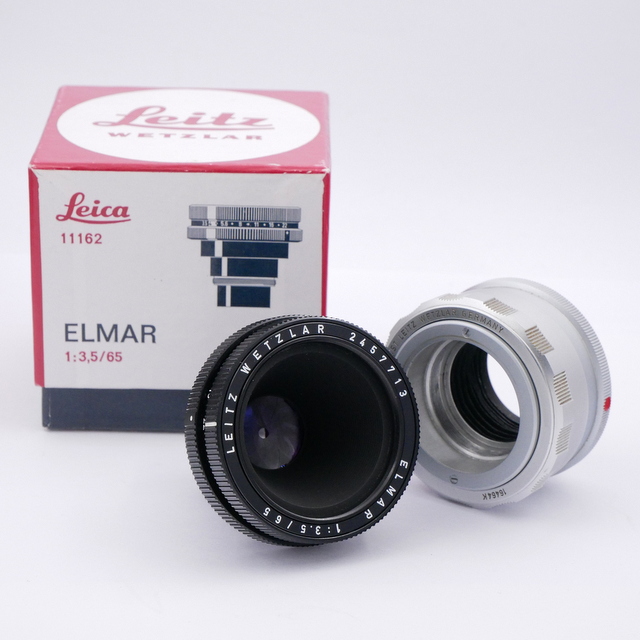 Leica MF 65mm F/3.5 Elmar (model 11162) + Leica 16464K Focus mount for Visoflex 