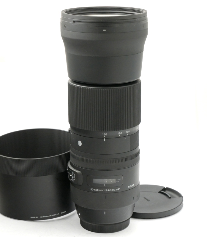 Sigma AF 150-600mm F/5-6.3 DG OS Contempory Lens in Canon EF Mount