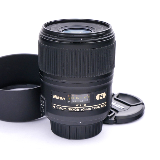 Nikon AFs 60mm F/2.8 G ED Micro Lens