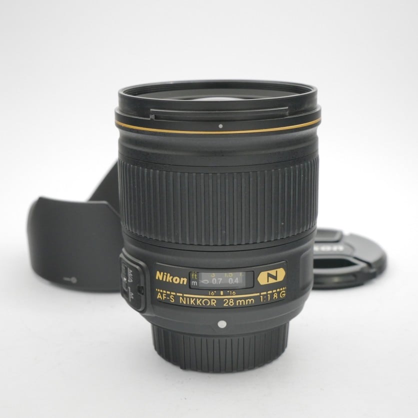 Nikon AFs 28mm F/1.8 G Lens