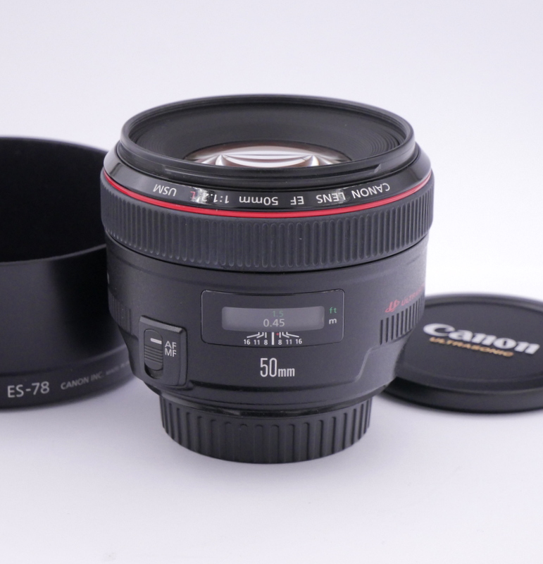 Canon EF 50mm F/1.2 L USM Lens