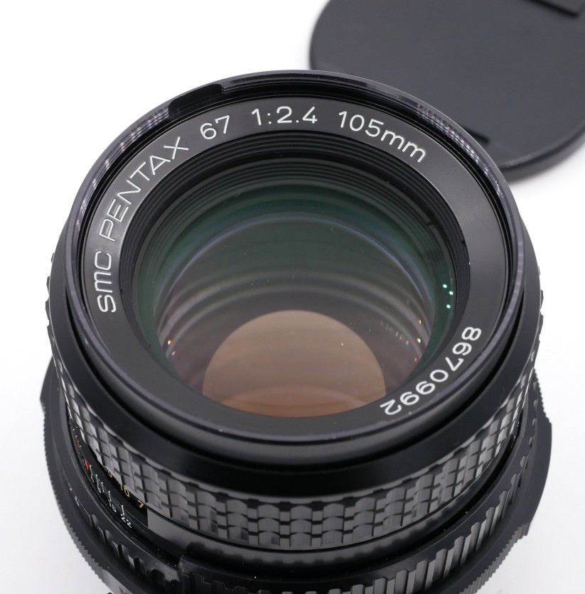 S-H-KUU34L_2.jpg - Pentax MF 105mm F/2.4 SMC Lens for 67 was $1195