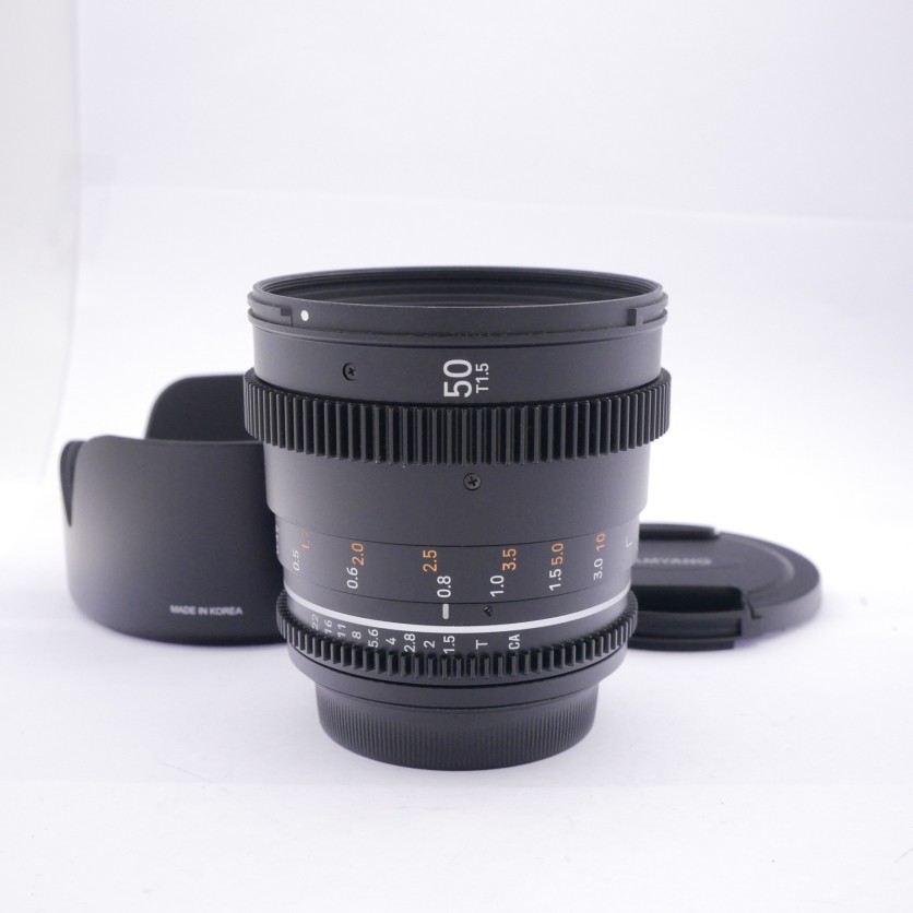 Samyang MF 50mm T1.5 for Canon EF Mount