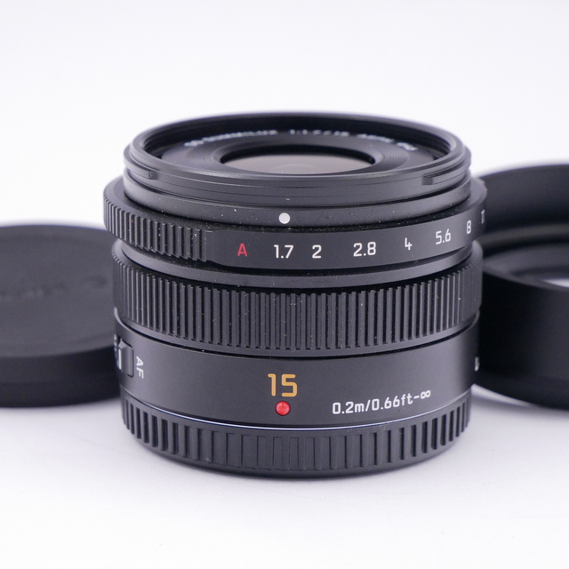 Leica AF 15mm F/1.7 Asph DG Summilux Lens for Micro 4/3s