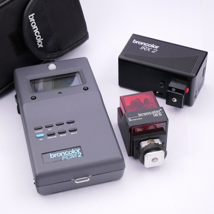 broncolor FCM 2 Exposure Meter + IRS & IRX 2